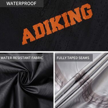 Тент ADIKING для кемпінгу 3,2м x 3м: водонепроникний, легкий, захист від сонця та дощу для відпочинку на природі