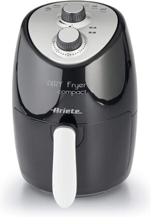 Аерофритюрниця Ariete 4617 Airy Fryer Compact, 2 л, 1000 Вт, до 200°C, чорна