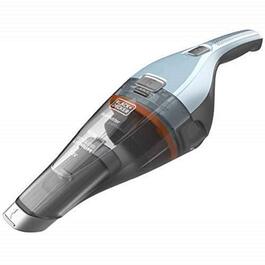 Акумуляторний пилосос ручний BLACK+DECKER Dustbuster 7.2V NVC215W блакитний: безмішковий, бездротовий, з насадкою та зарядним пристроєм