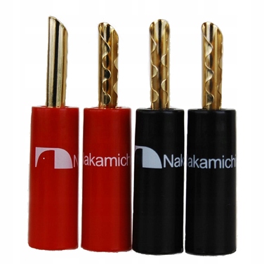 Банановий роз'єм Nakamichi HQ Premium, 100% безкиснева мідь (OFC), 24K золото