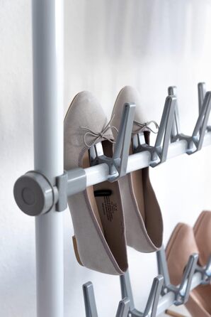 WENKO Telescopic System Hercules - adjustable organization system, wardrobe system (shoe holder)