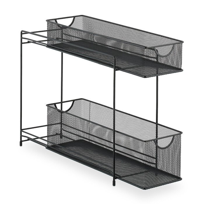 Relaxdays Metal Kitchen Cabinet Organizer