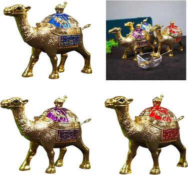 Sugar Bowls, Schmuck (Figurines), Metal Camels, Decorations, Sugar Glass for Kitchen Countertops, Cafe