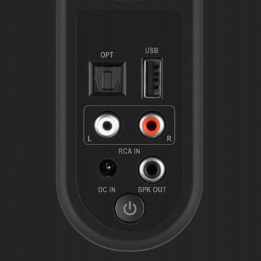 Bluetooth-колонка SVEN MC-5, оптичний вхід, пульт ДК, потужність 50 Вт, чорна