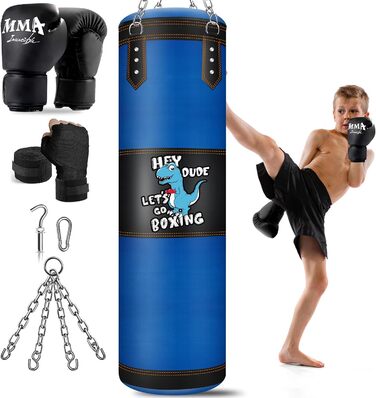 Надувний боксерський мішок для дорослих 180 см, стоячий, самостійний, для ММА, муай-тай, фітнесу