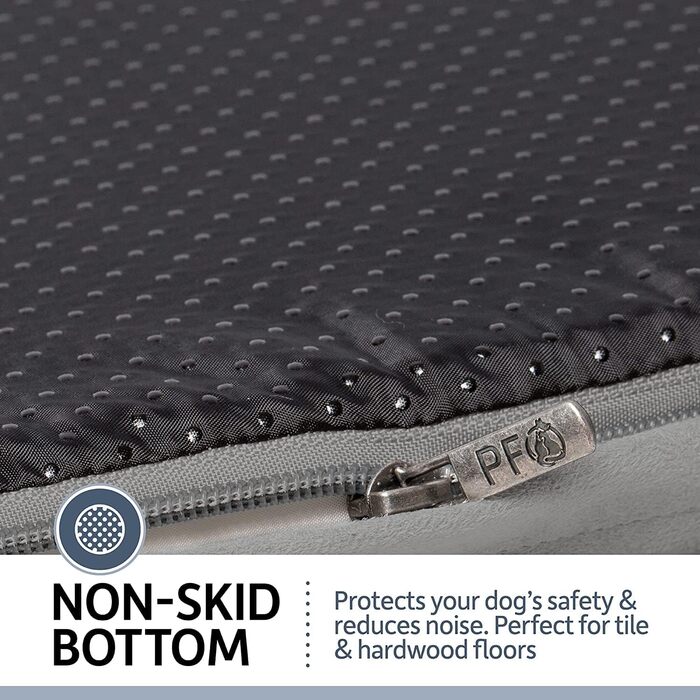 Крізьовий лежак для собак та котів PetFusion Ultimate Memory Foam 2.5