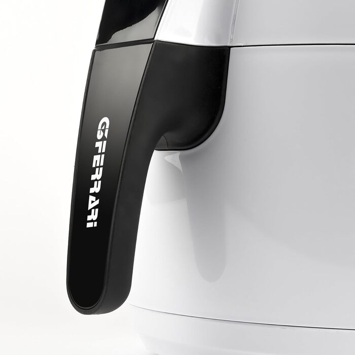 Фритюрниця без олії G3 Ferrari Friggisano Easy, 1500 Вт, 4.8 л, 6 програм, цифровий дисплей, антипригарне покриття, білий/чорний колір