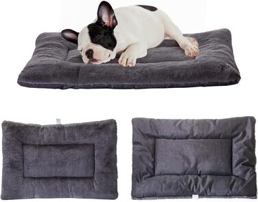 Лежанка для собак Petschat, 61 x 46 см, сіра - водонепроникна підстилка для собак та котів