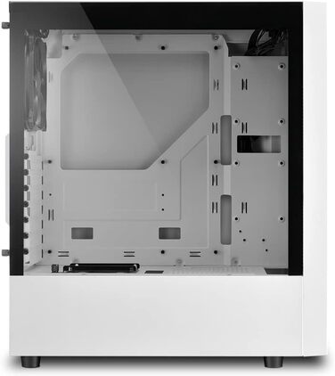 Sharkoon RGB Slider - Білий корпус для ПК, RGB підсвітка