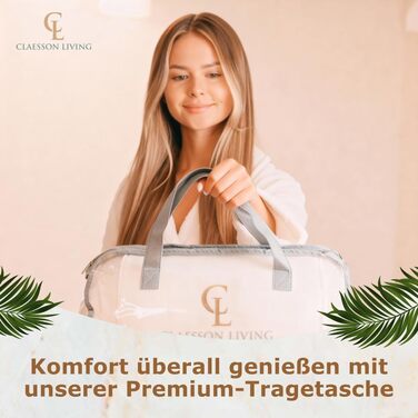 Подушка для ванни повного тіла 126x41см з підголовником - килимок для ванни з підтримкою шиї, спини та ніг. Біла (антрацит). З мішком для прання та гачком для сушки.