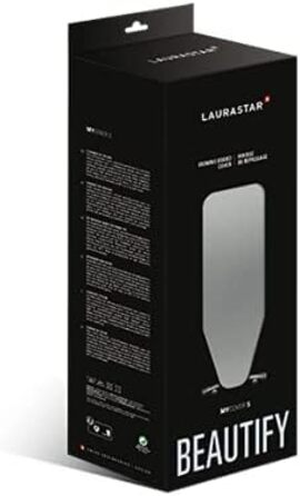 Laurastar Ironing Cover Mycover Grey, Unique Laurastar Design, 131cm x 55cm, Elasticated Band, Suitable for Laurastar Ironing Systems, Effortless Installation, Machine Washable