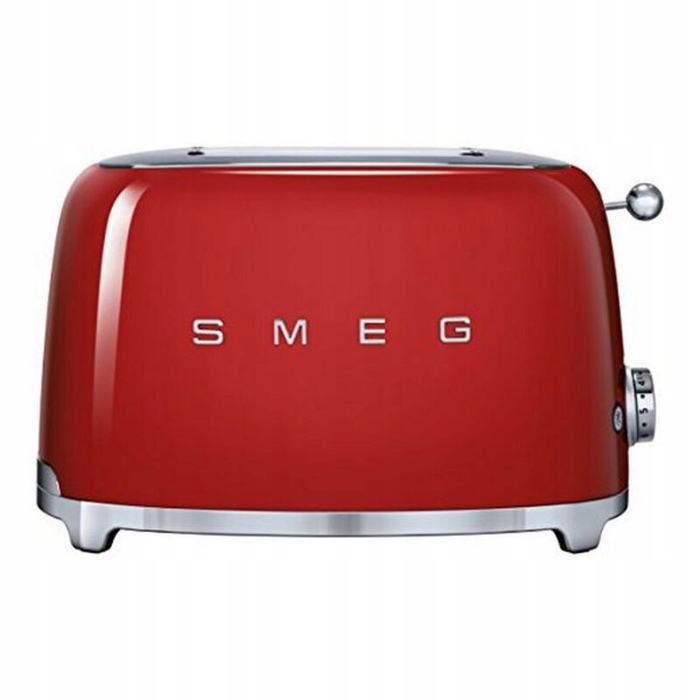 Тостер Smeg TSF01RDEU, червоний, 950 Вт
