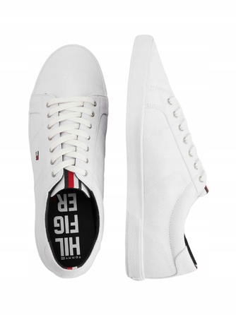 Чоловічі кеди Tommy Hilfiger FM0FM01536 0K4, білі, розмір 44