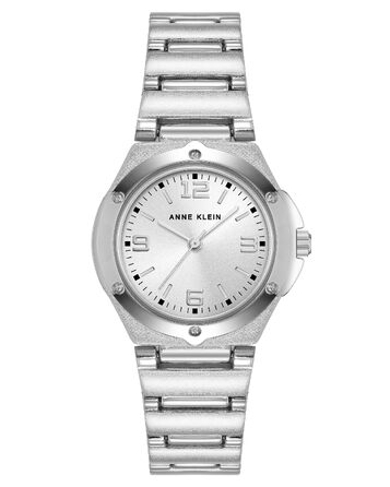Жіночий наручний годинник-браслет Anne Klein у сріблястому кольорі