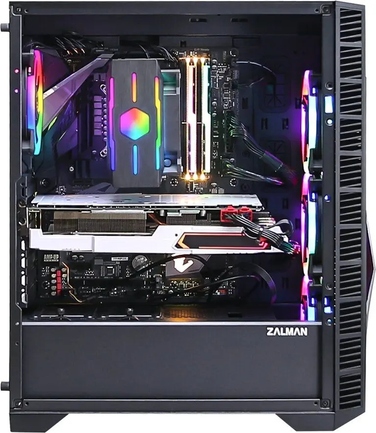 Корпус Zalman Z3 Iceberg Black Midi Tower, чорний