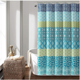 Текстильна штора для ванни Floraweg, 180 x 200 см