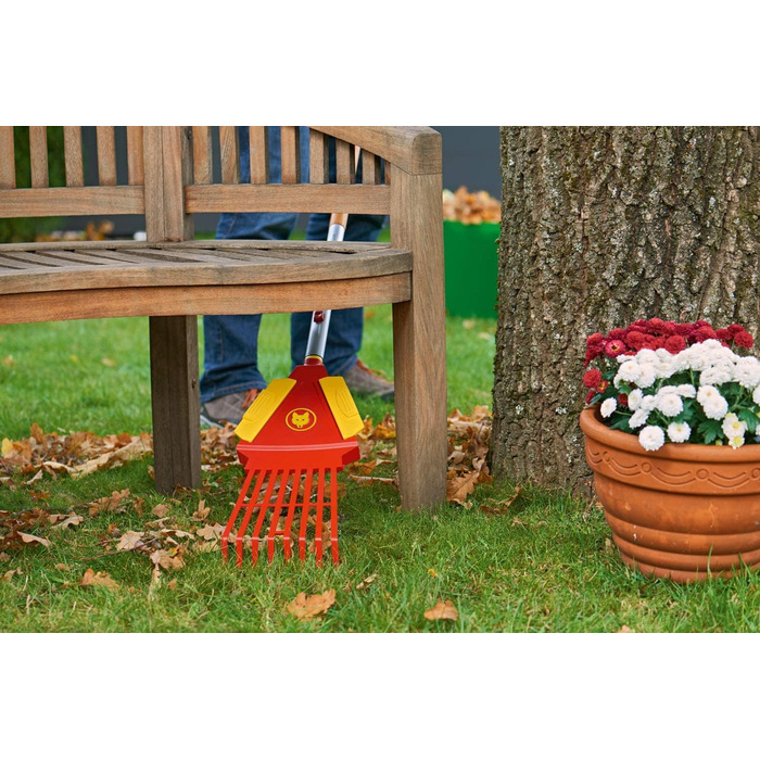 Граблі 4-в-1 WOLF Garten для листя, універсальні, 49x28.5x14 см