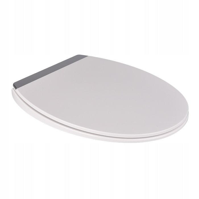 Сидіння для унітаза Rodeno Duroplast White Star, білий duroplast