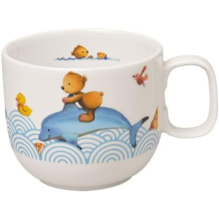 Дитячий набір столових приборів Villeroy & Boch Kinderbesteck - 4 предметних (чашка маленька, Happy As A Bear)