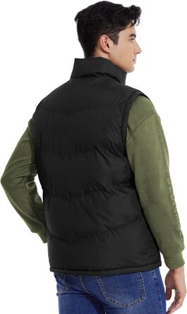 Чоловіча степкова жилетка, спортивна жилетка, чорна, розмір L