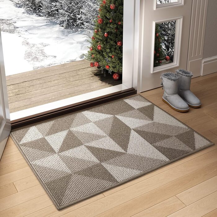 Килимок для дому Color G, 90 x 150 см, коричневий, для входу, миється, антиковзаюча