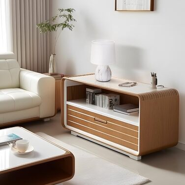 Настільна лампа Aigostar з кераміки, вінтажна модель з тканинним абажуром, патрон E14, макс. 40W, сучасна лампа для нічного столика, нічник для спальні, вітальні, офісу (без лампочки) - H235mm (білий золотий - H25.5cm)