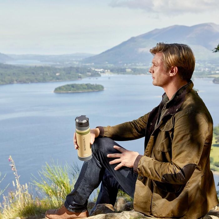 Термос Ultimative MK II вакуумна ізольована пляшка - 500 мл (колір: коричневий, антрацит)