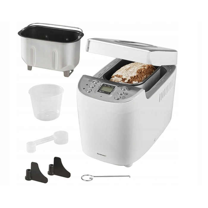 Хлібопічка SilverCrest SBB 850 E1, біла, 850 Вт
