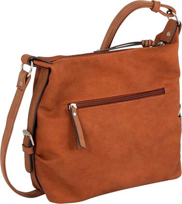 Сумка через плече TOM TAILOR Caia, середнього розміру, колір коньячний коричневий