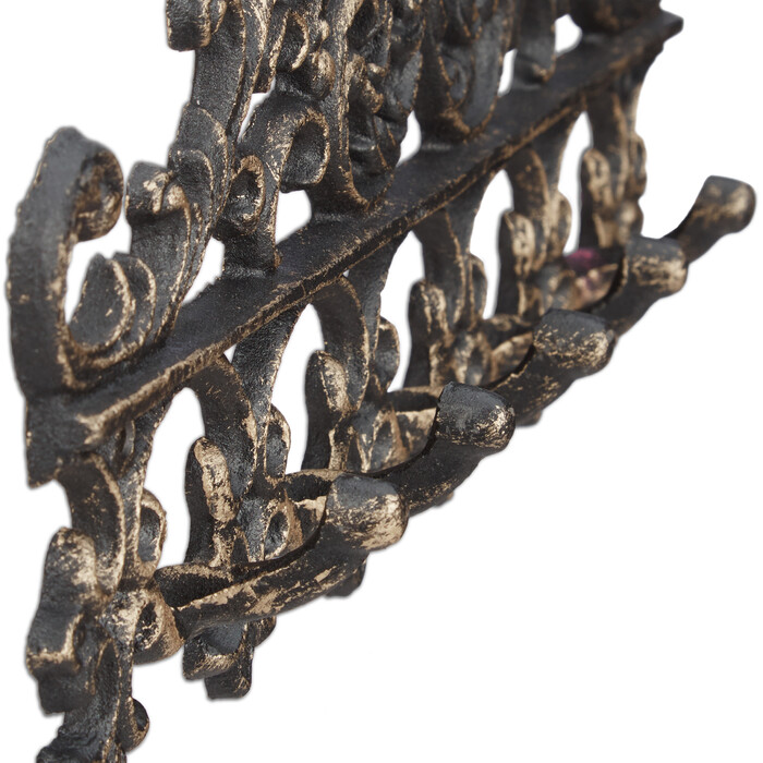 Relaxdays Coat Rack, Cast Iron