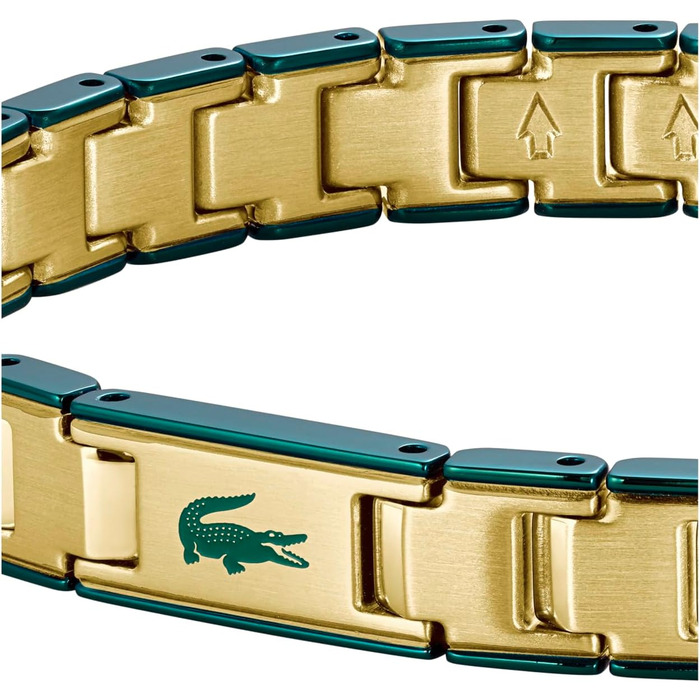 Браслет Lacoste METROPOLE EDGE чоловічий, з нержавіючої сталі (золотий)