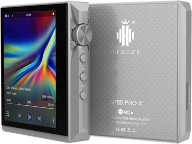 Hidizs AP80 PRO-X: Аудіоплеєр Hi-Res з підтримкою MQA, Bluetooth та двома DAC-чипами ESS9219C (білий)