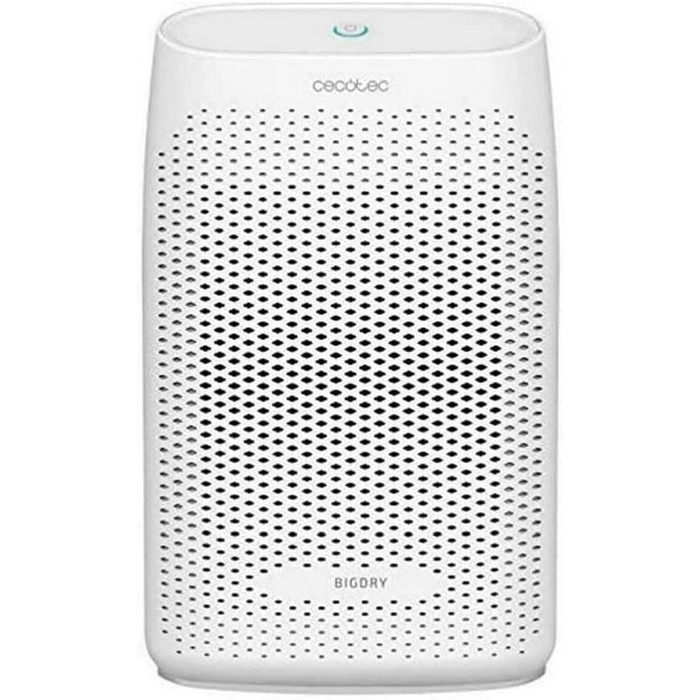 Зволожувач повітря Cecotec BigDry Series 2000: 750 мл/день, резервуар 0.6-2 л, 2 швидкості, 2 режими, радіус дії до 25 м², функція очищення, білий