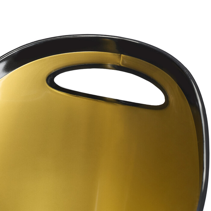 Relaxdays 8L Champagne Cooler in Black/Gold