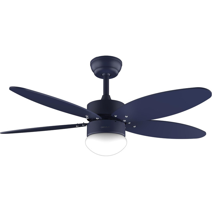 Стельовий вентилятор Cecotec EnergySilence Aero 4260 Purple 40W з LED підсвіткою, пультом, таймером та 6 швидкостями