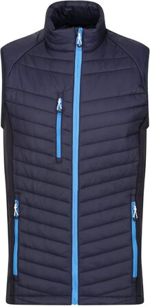Regatta Bodywarmer Navigate Hybrid для чоловіків (3XL, Чорний) - ізольована жилетка