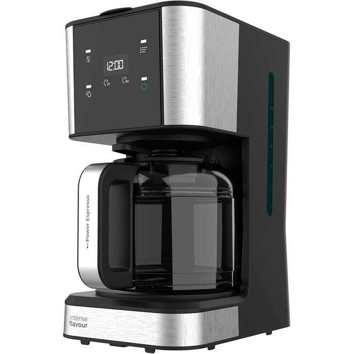 Кавомашина крапельна програмована Cecotec Coffee 66 Smart Plus, 980W, 1,5л, сталь, LCD, Touchscreen, ExtemAroma, AutoClean