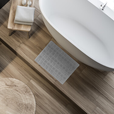 Relaxdays Cotton Bath Mat 60x40 cm