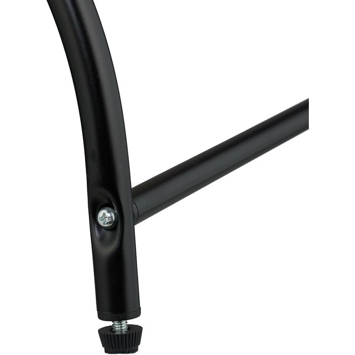 Крісло-гамак для котів Relaxdays, чорне, на стійці, 42 x 44 x 25 см