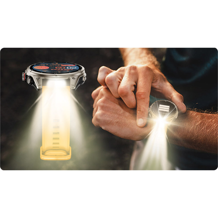 Смарт-годинник JG Smart Apex GPS для чоловіків, чорний