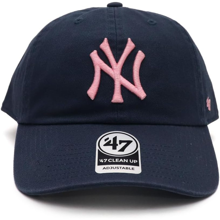 Кепка бейсбольна 47 Brand MLB New York Yankees рожева (Nany-pink) - оригінал