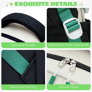 Шкільний рюкзак для дівчаток-підлітків 2025, для старшої школи, водонепроникний, для ноутбука 15.6