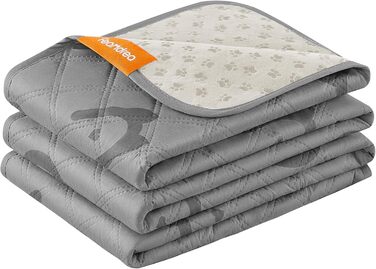 Водонепроникний килимок для собак Feandrea, 178 x 76 см, захист для авто, диванів, машинне прання, антиковзаюча підкладка, стеганий дизайн, тауновий (PPB025G01)