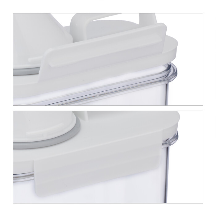 Relaxdays Pet Food Storage Box, 1.8 Liters