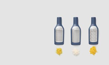 Терка 3-в-1 CHEF'N для сиру та овочів, нержавіюча сталь
