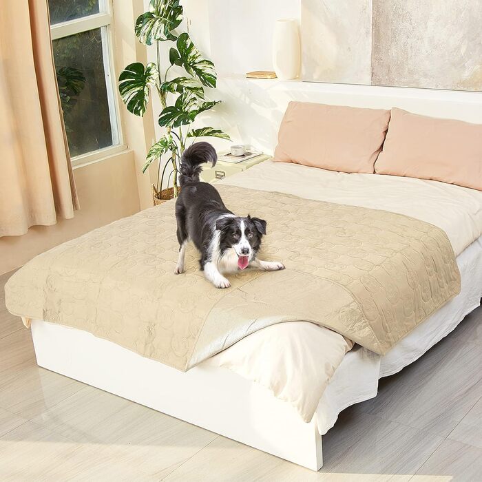Водонепроникний килимок для собак Pawsee, 150 x 120 см, антиковзаюча підстилка для собак, захисний коврик для дивана, легко миється