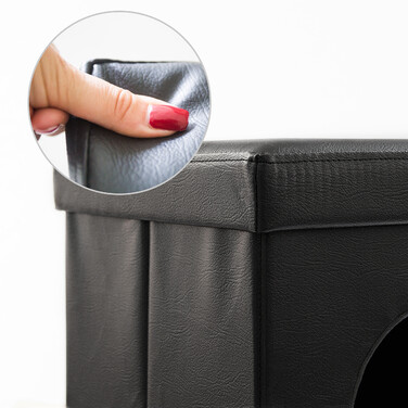 Relaxdays Dog Box Ottoman