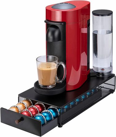 Тримач для капсул Vertuo Rice - органайзер для Nespresso (30 капсул) з ручкою (Метал)