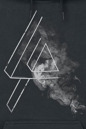 Чоловічий чорний худі Linkin Park Archer — офіційний мерч гурту, екологічна серія, розмір L
