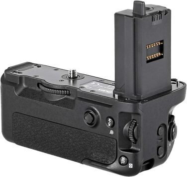Грип для камери Sony Alpha (A7RIV, A7SIII, A7IV, A9II) з подвійним акумулятором, подібний до VG-C4EM, чорний